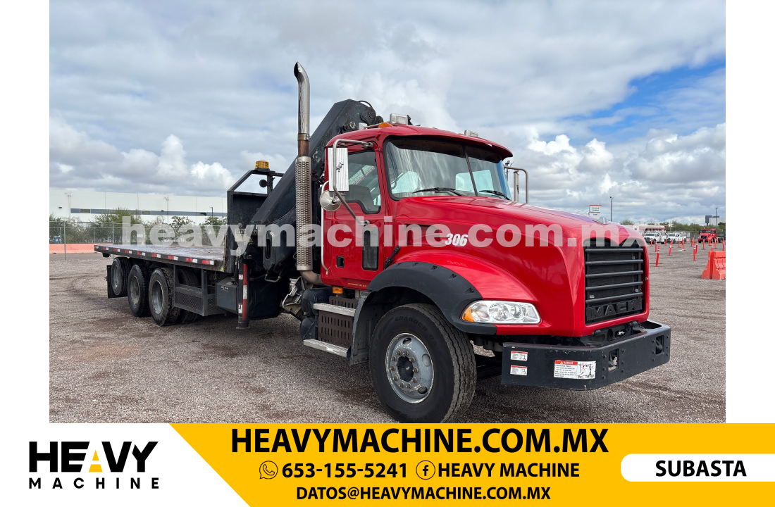 Grúa Articulada 2008 MACK GU813