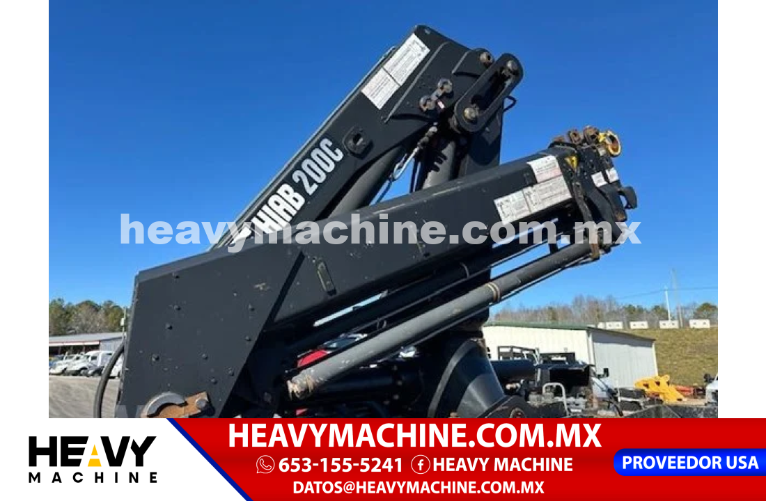 Grúa Articulada 2009 International WORKSTAR 7400