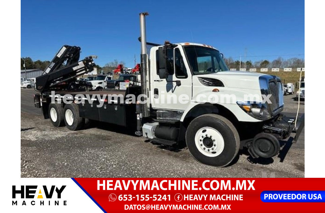 Grúa Articulada 2009 International WORKSTAR 7400