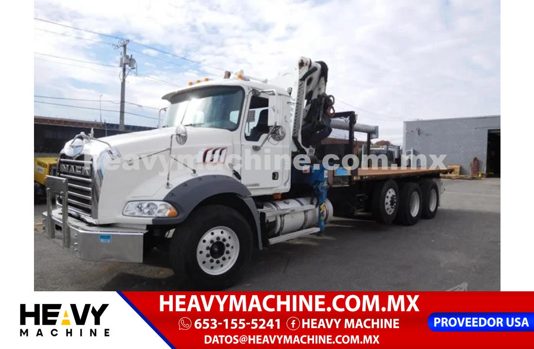 Grúa Articulada 2009 MACK GRANITE GU813