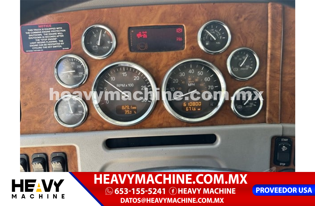 Grúa Articulada 2009 Peterbilt 384