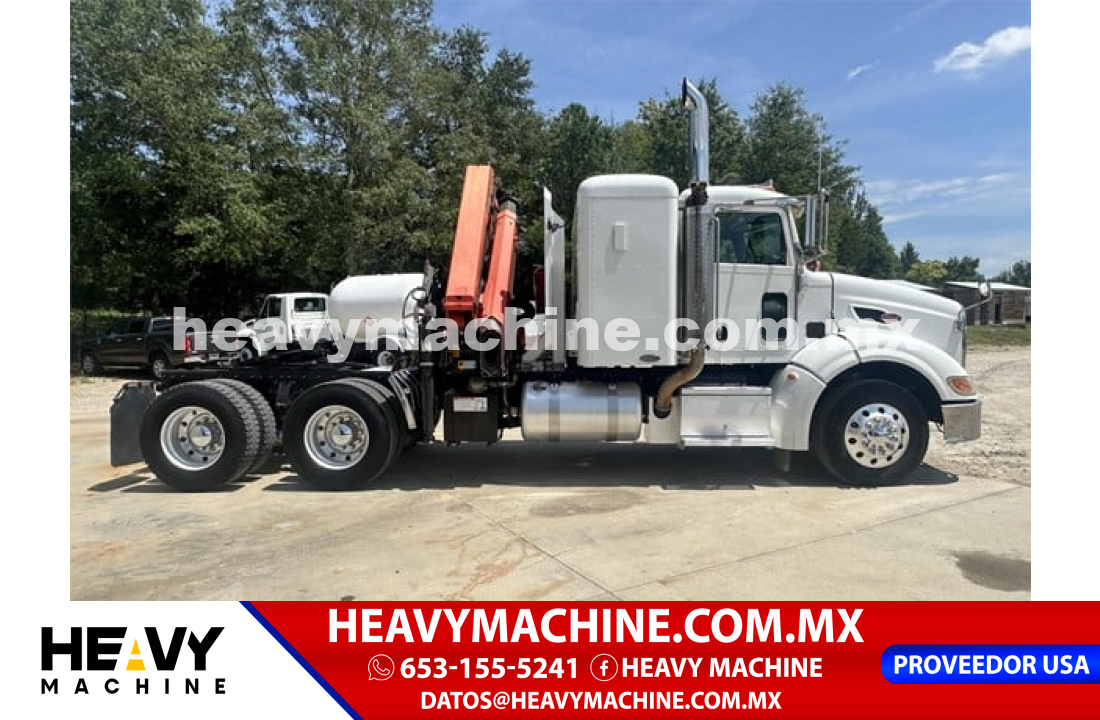 Grúa Articulada 2009 Peterbilt 384