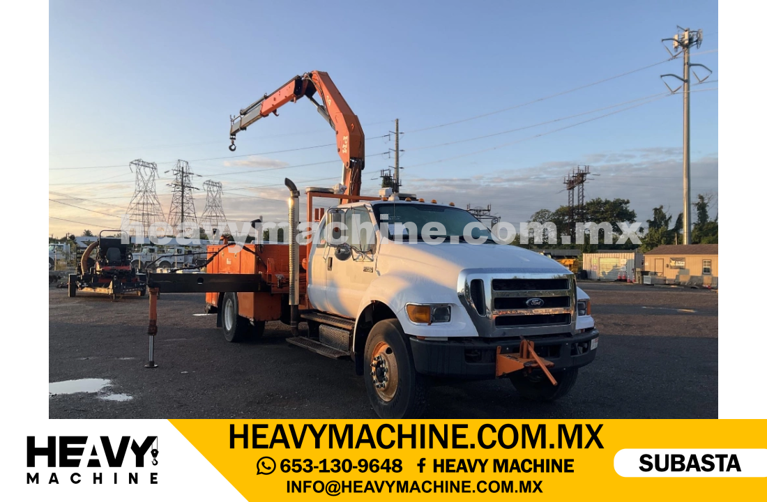 Grúa Articulada 2011 FORD F750
