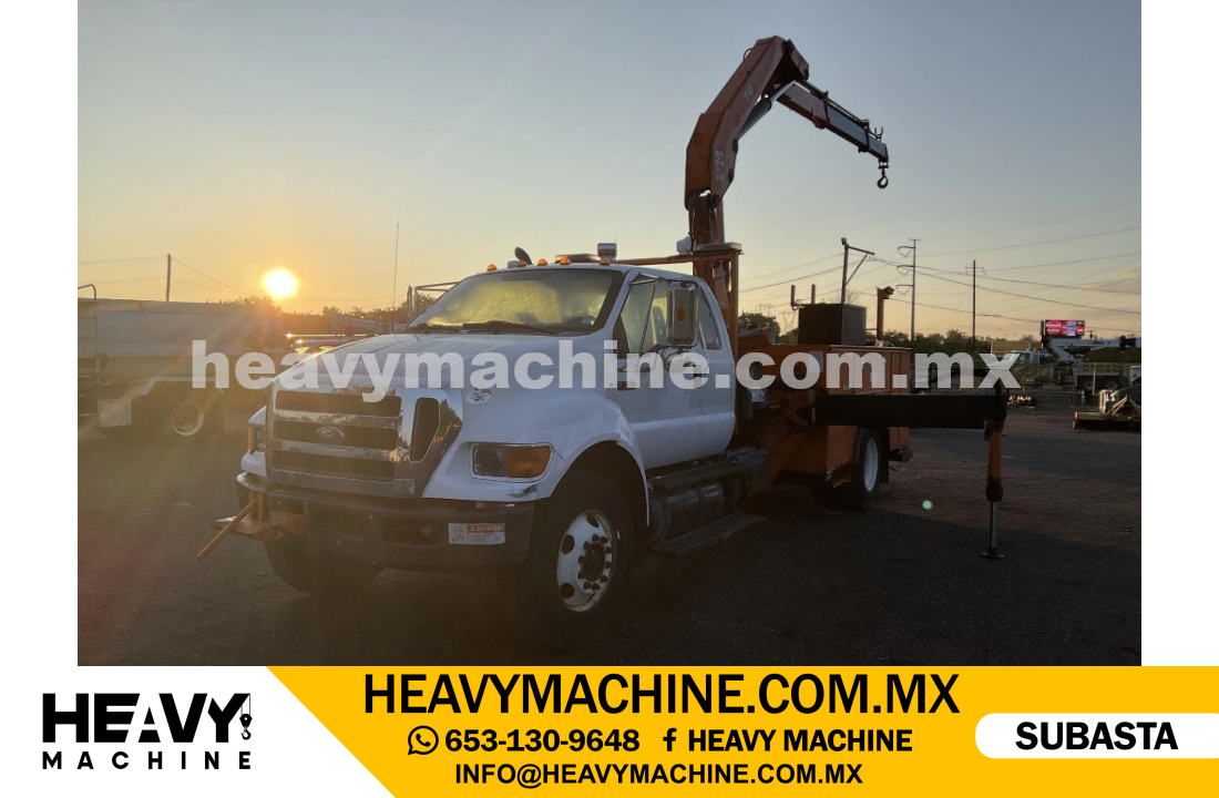 Grúa Articulada 2011 FORD F750