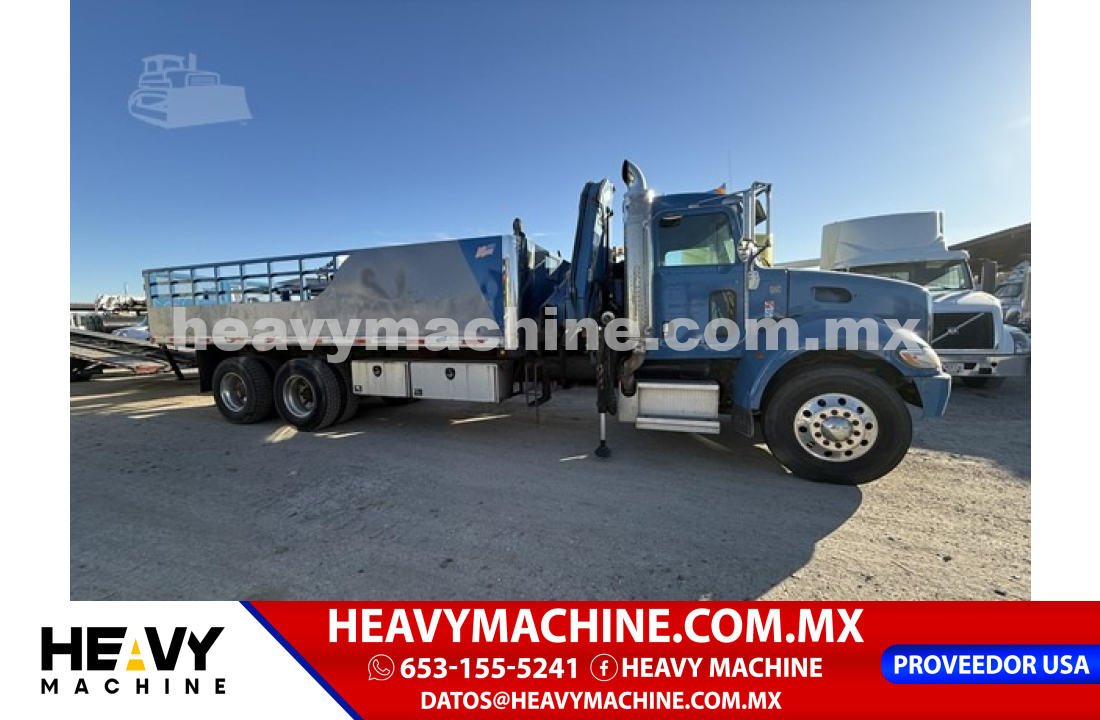Grúa Articulada 2011 PETERBILT 348
