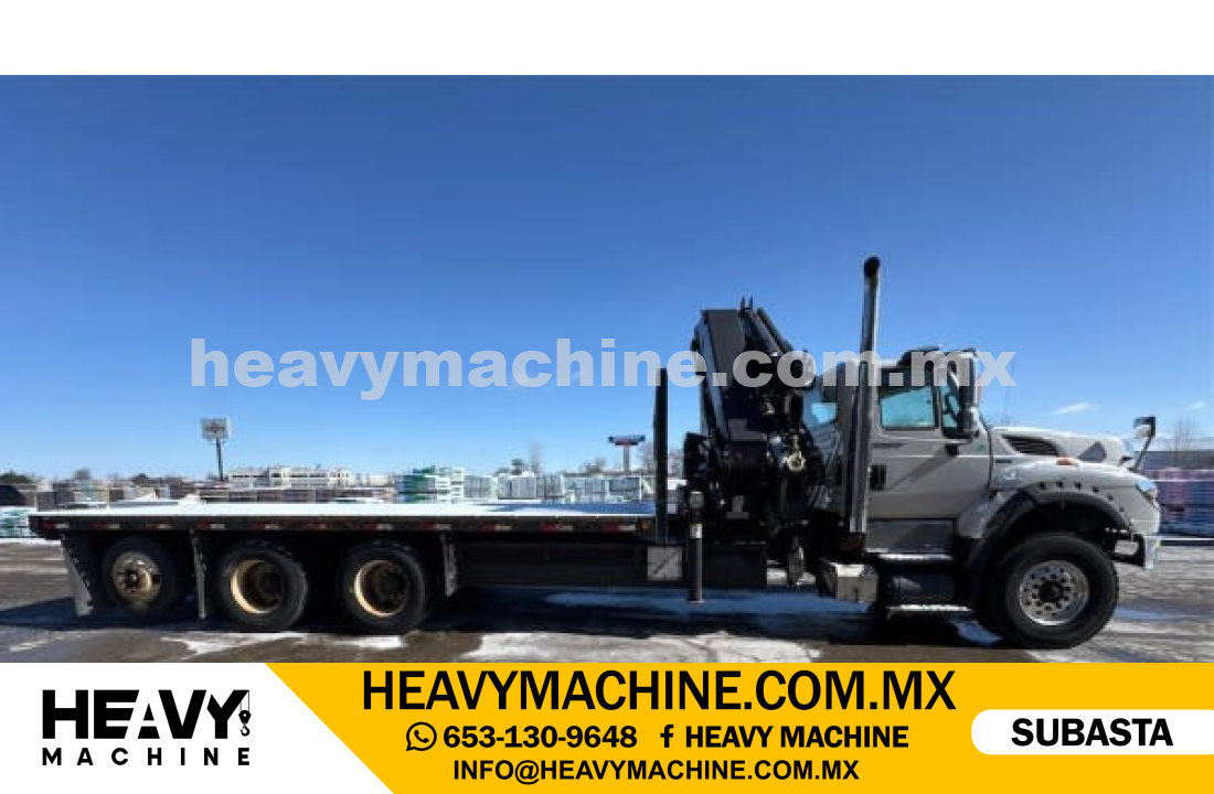 Grúa Articulada 2012 INTERNATIONAL 7600