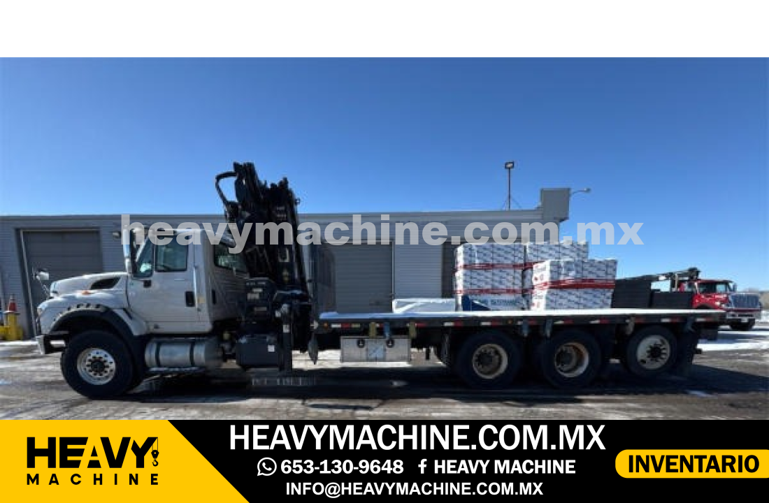 Grúa Articulada 2012 INTERNATIONAL 7600