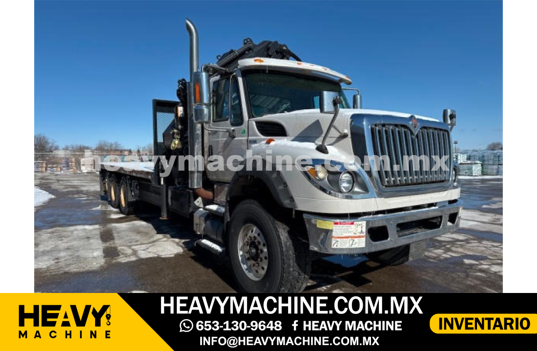 Grúa Articulada 2012 INTERNATIONAL 7600