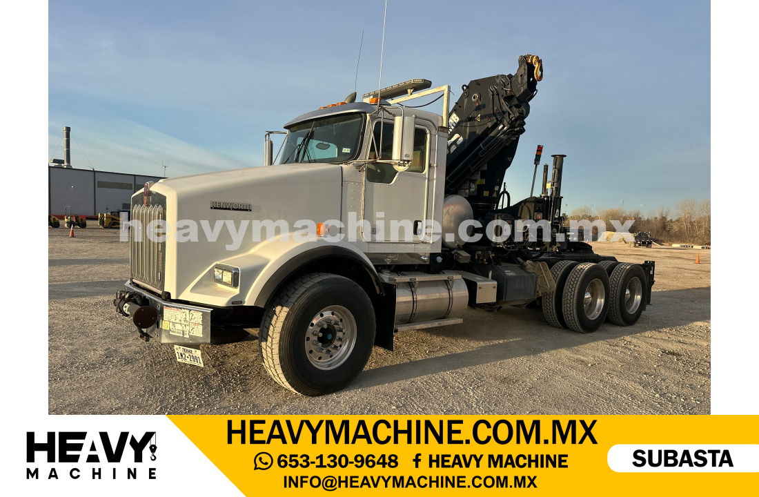 Grúa Articulada 2012 KENWORTH T-800