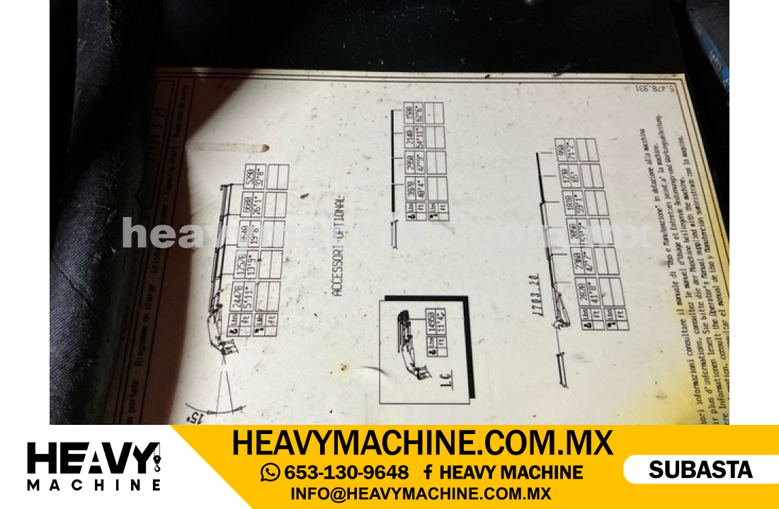 Grúa Articulada 2012 PETERBILT 348