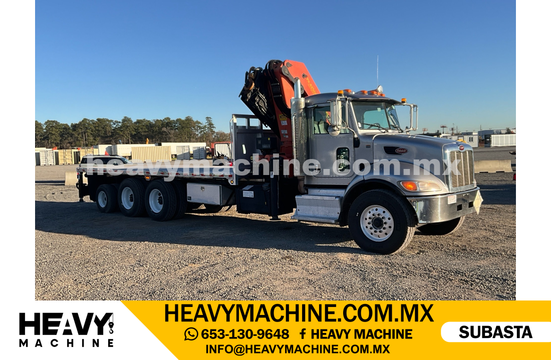 Grúa Articulada 2012 PETERBILT 348