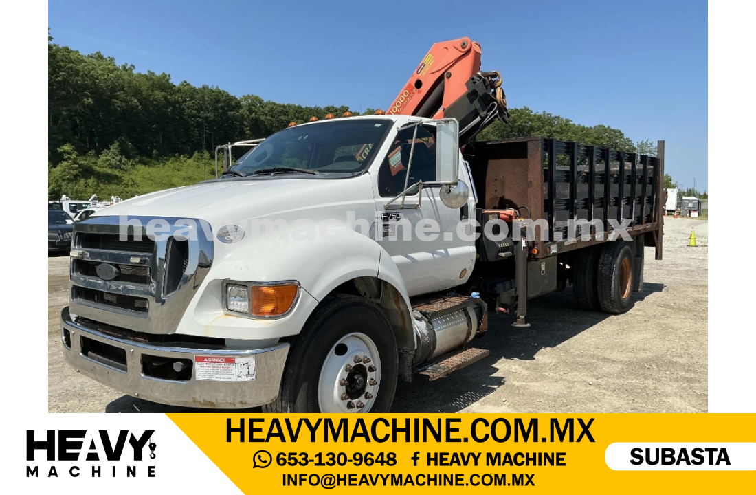 Grúa Articulada 2013 FORD F-750