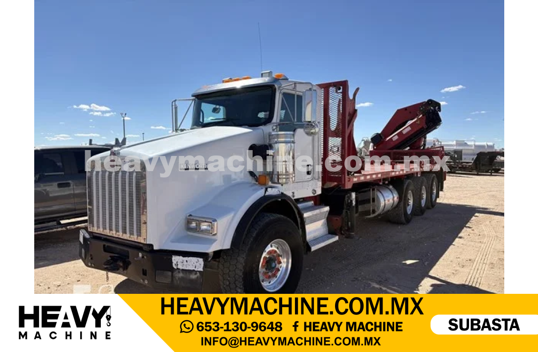Grúa Articulada 2013 KENWORTH T800