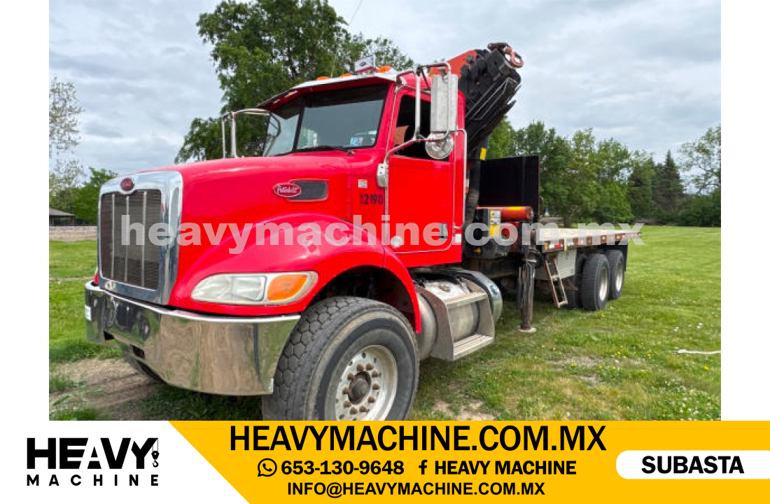 Grúa Articulada 2013 PETERBILT