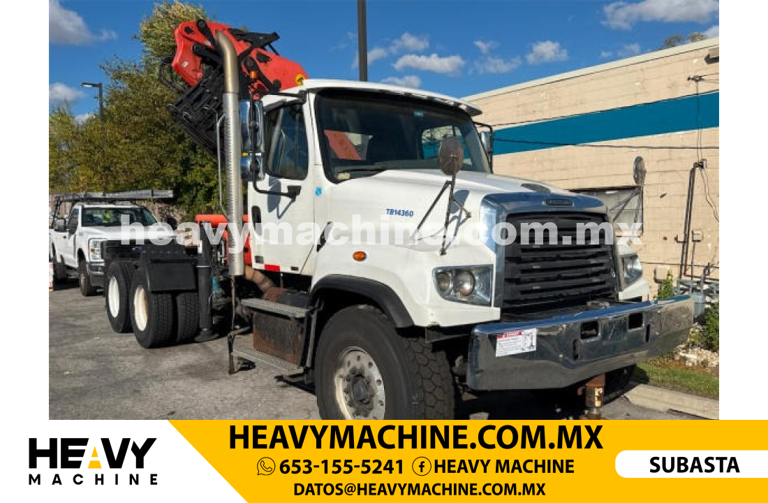 Grúa Articulada 2014 FREIGHTLINER 114SD