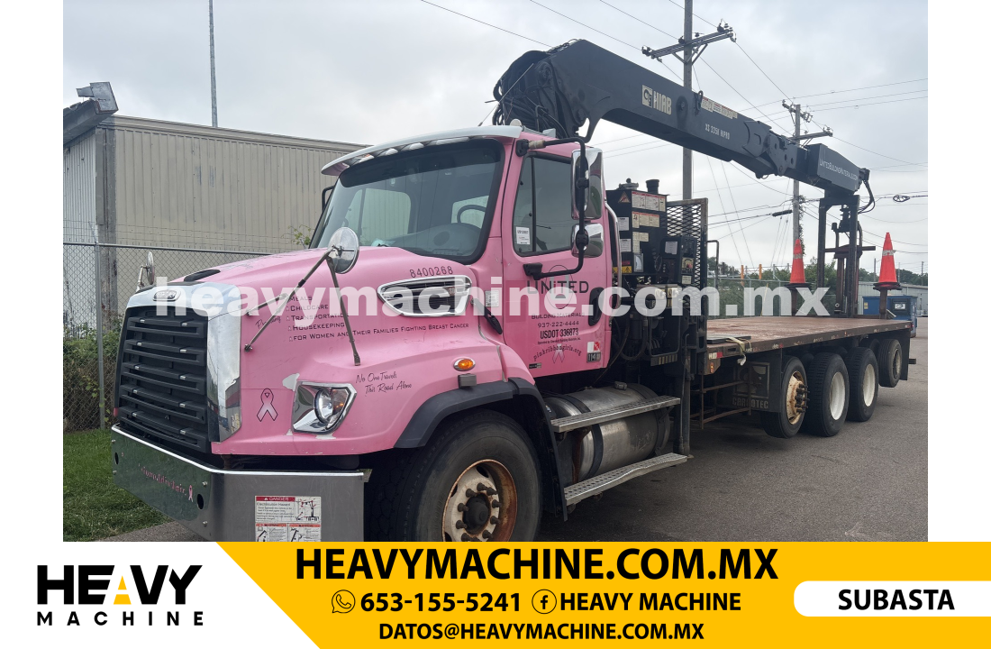 Grúa Articulada 2014 Freightliner 114SD