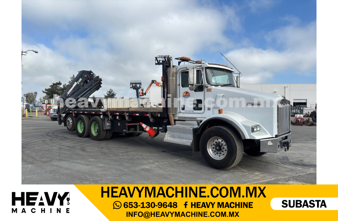 Grúa Articulada 2014 KENWORTH T800 8x4