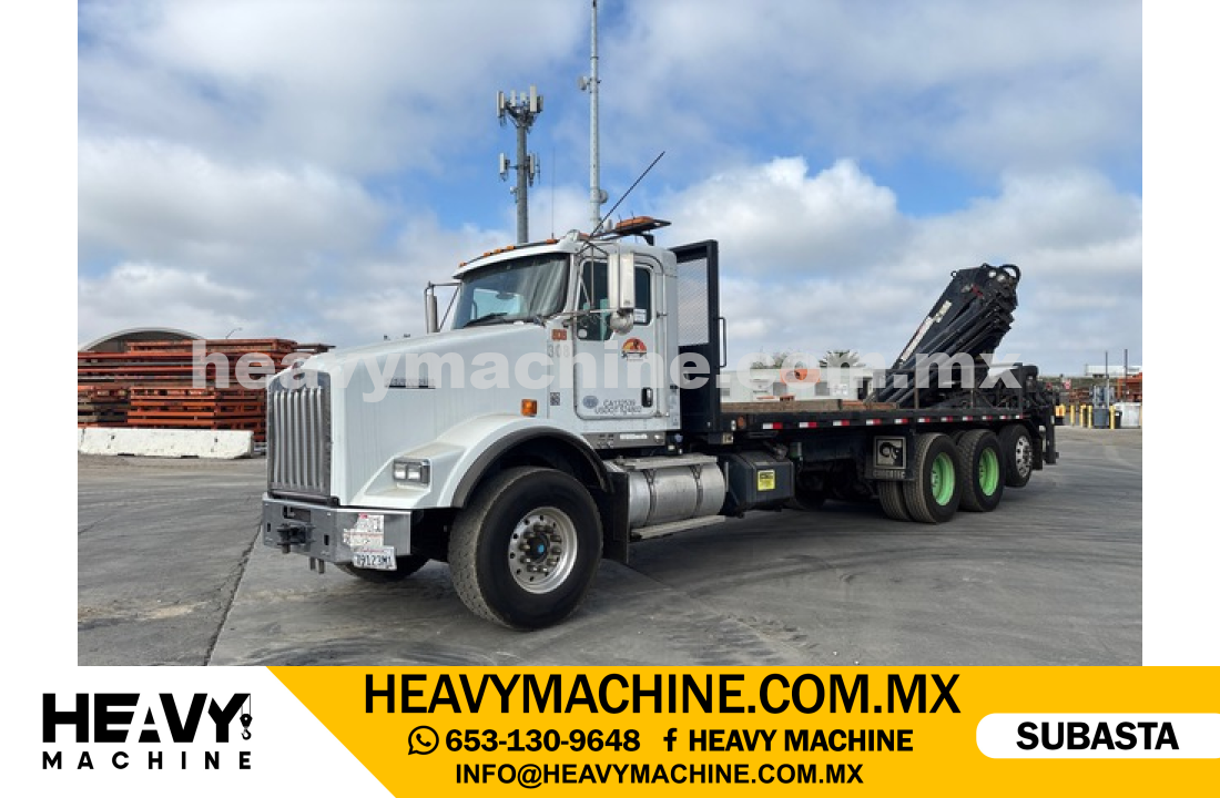 Grúa Articulada 2014 KENWORTH T800 8x4