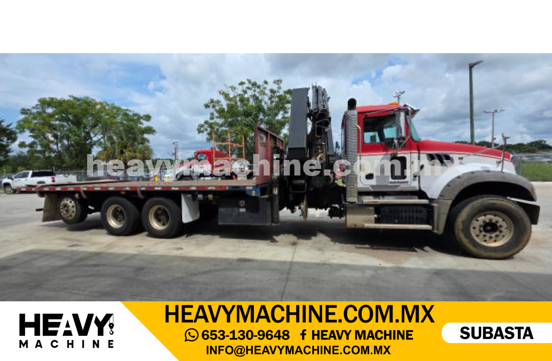 Grúa Articulada 2014 MACK GU713