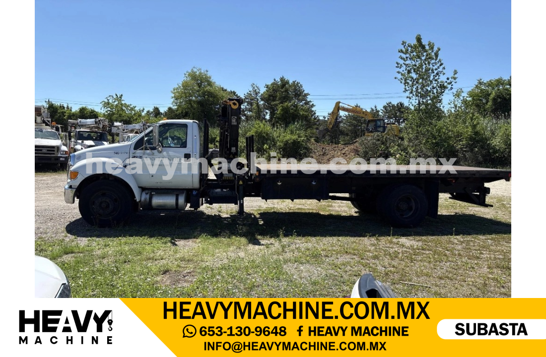Grúa Articulada 2015 FORD f750
