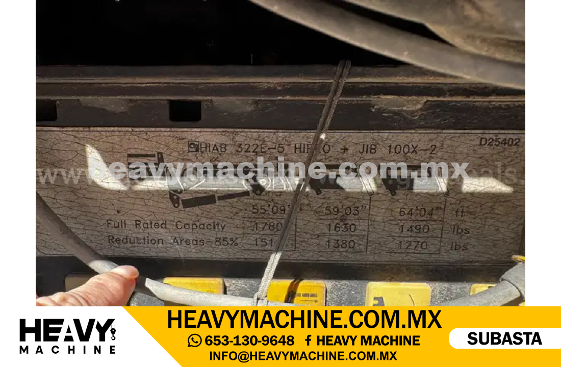 Grúa Articulada 2015 FREIGHTLINER 114SD