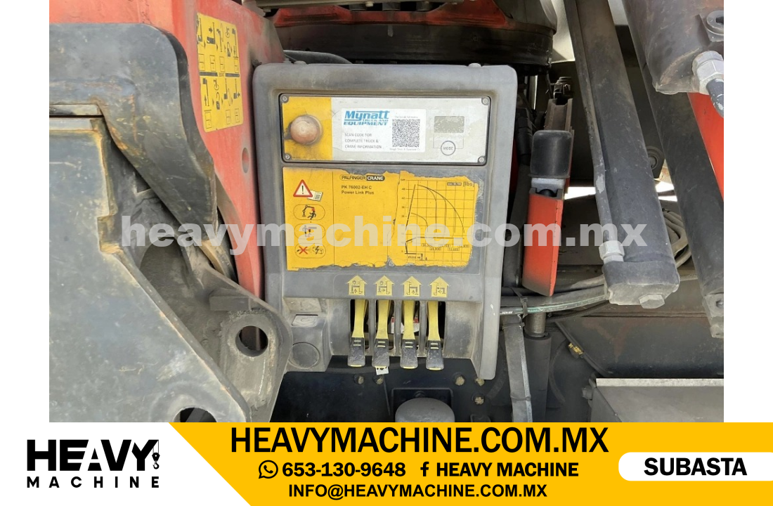 Grúa Articulada 2015 FREIGHTLINER Coronado 122