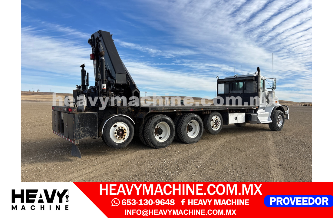 Grúa Articulada 2015 KENWORTH T800 10x4
