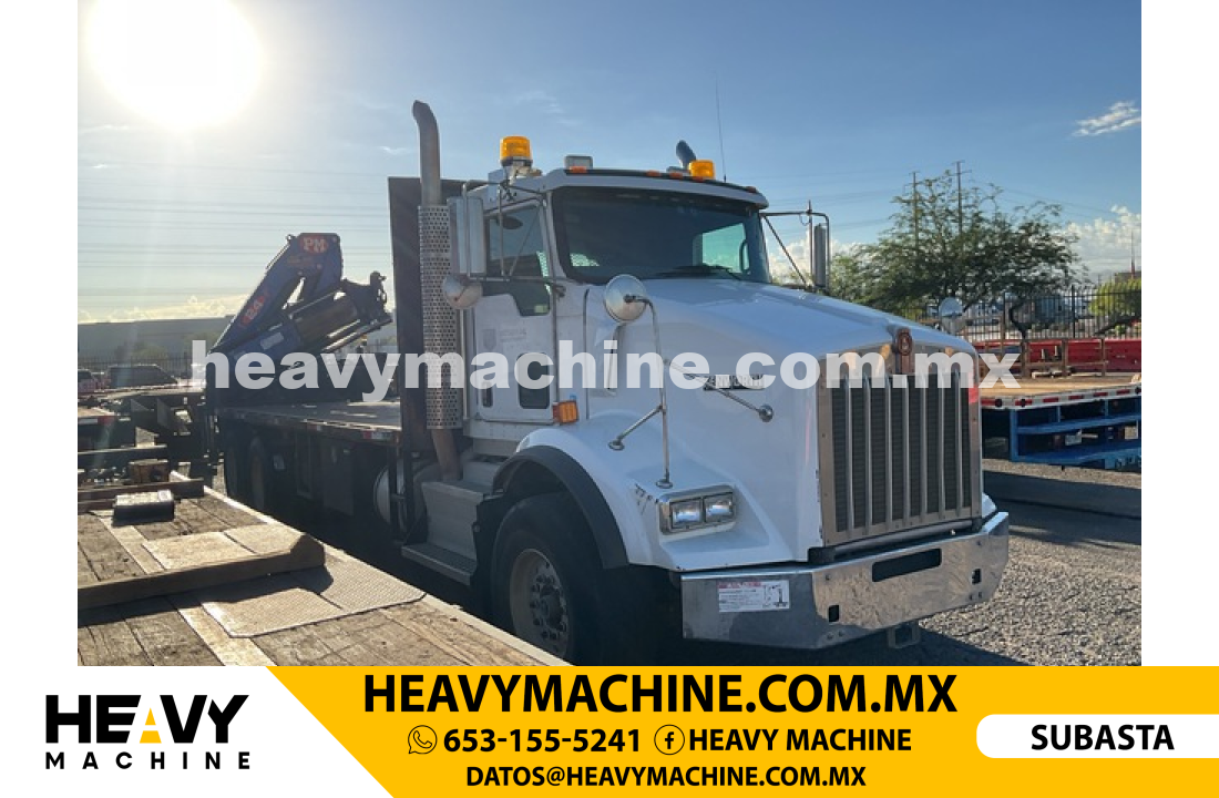 Grúa Articulada 2015 KENWORTH T800