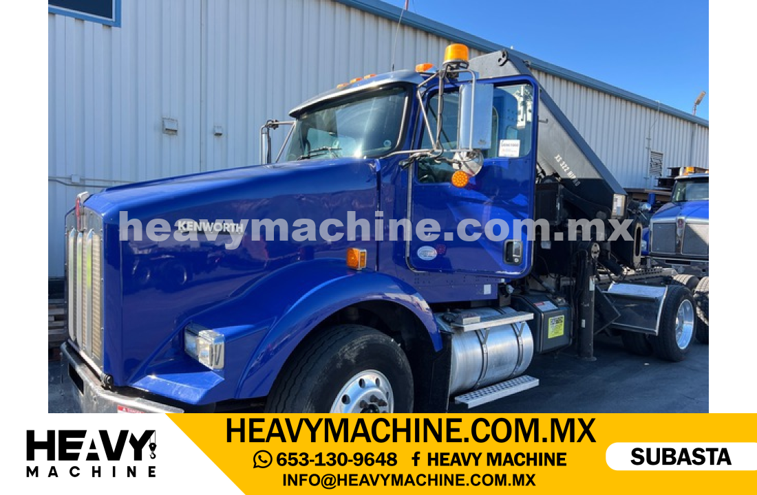Grúa Articulada 2015 KENWORTH T800 Wide Hood 6x4