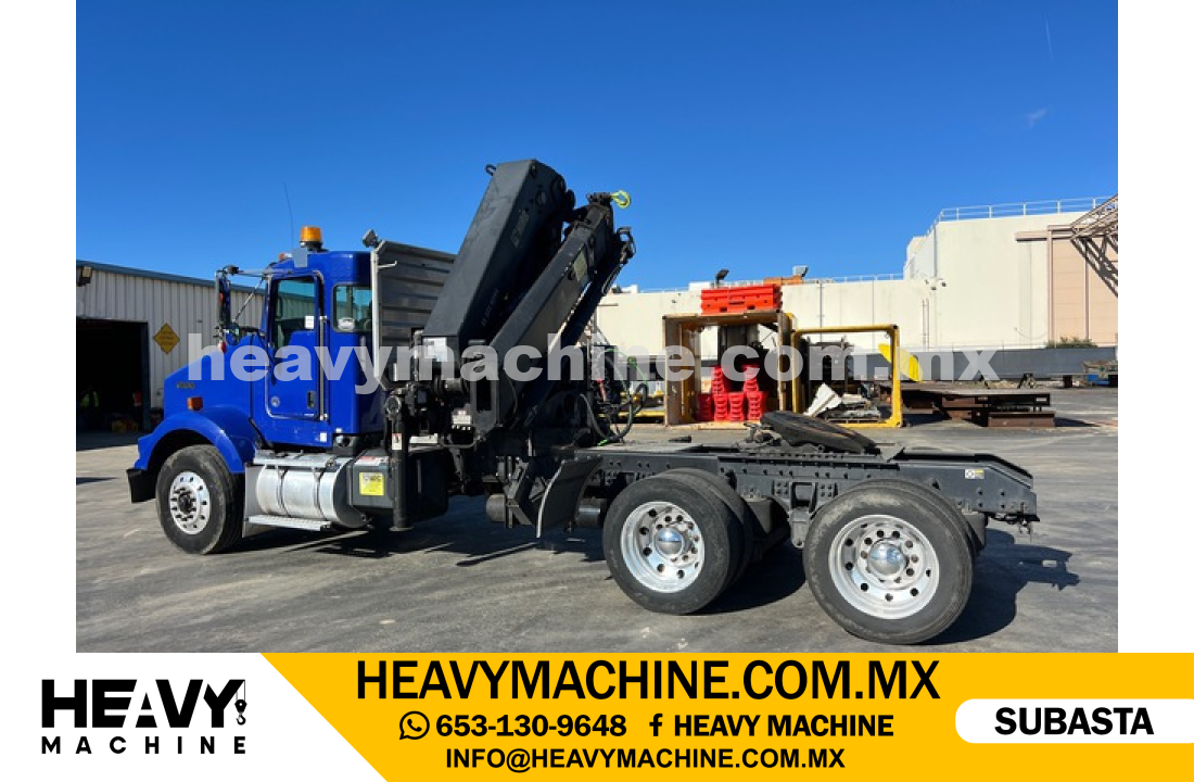 Grúa Articulada 2015 KENWORTH T800 Wide Hood 6x4