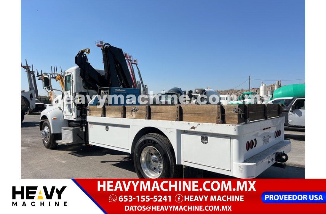 Grúa Articulada 2015 PETERBILT 337