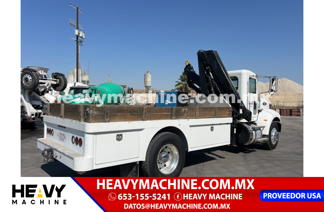 Grúa Articulada 2015 PETERBILT 337
