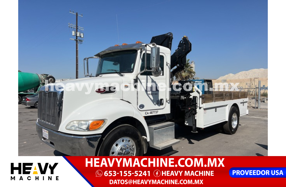 Grúa Articulada 2015 PETERBILT 337