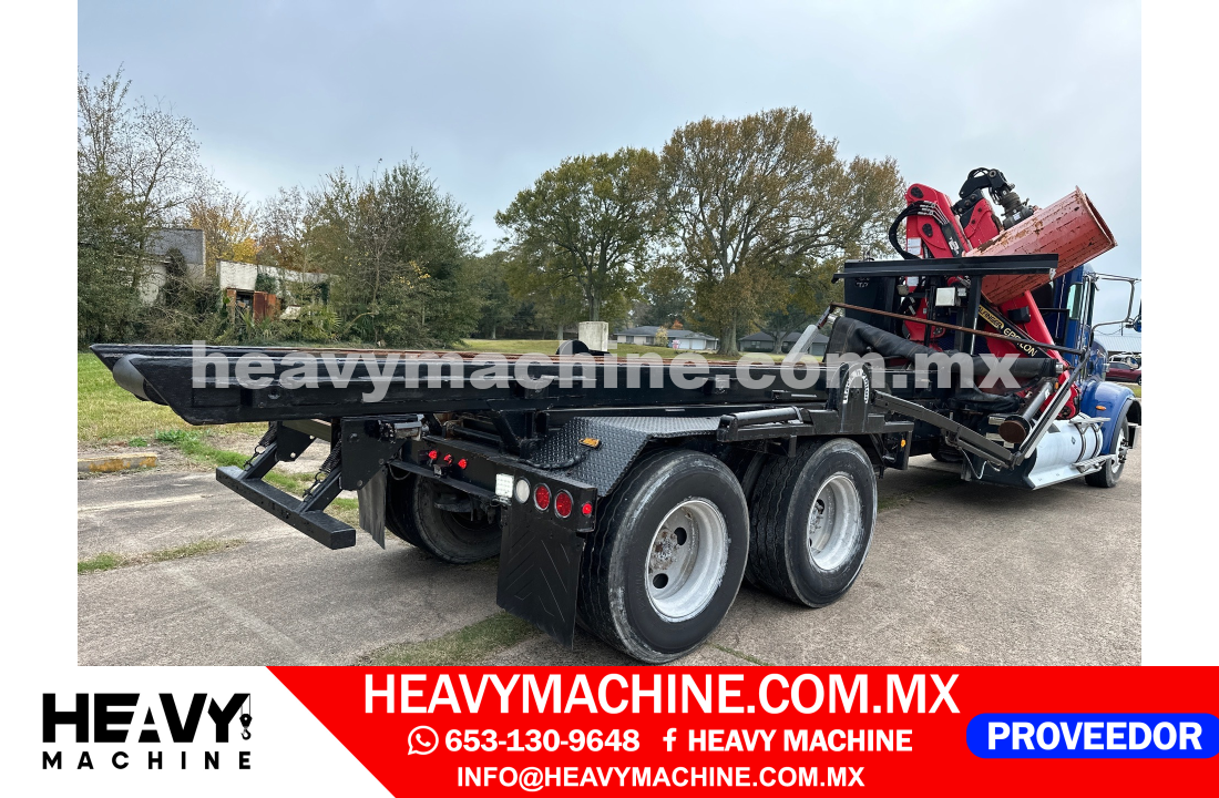 Grúa Articulada 2015 PETERBILT 365 CNG 6x4