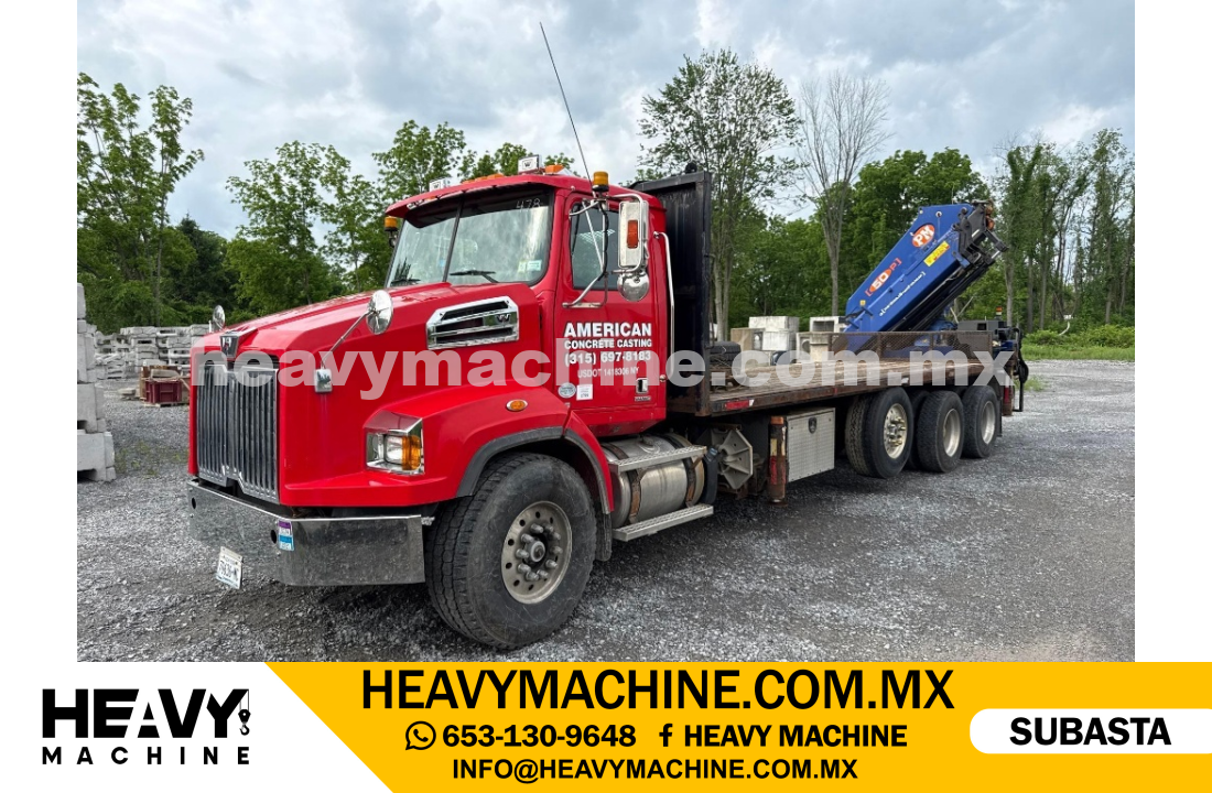 Grúa Articulada 2015 WESTERN STAR 4700