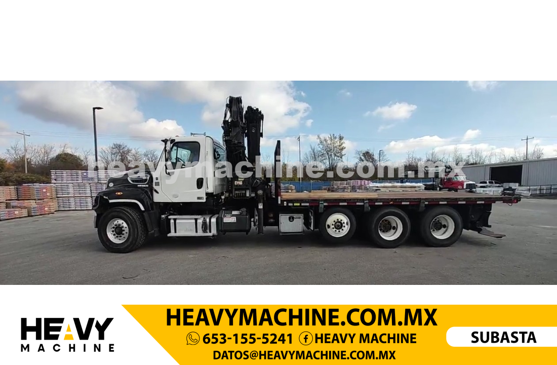 Grúa Articulada 2016 FREIGHTLINER 114SD