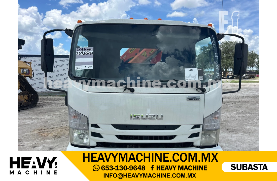 Grúa Articulada 2016 ISUZU NRR