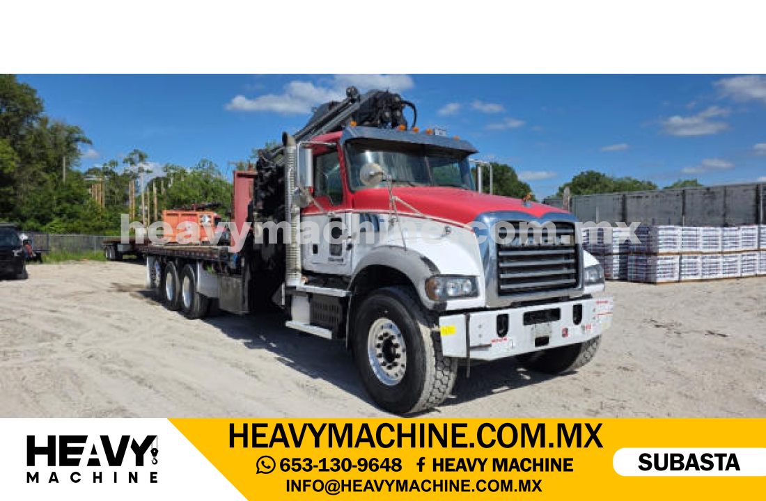 Grúa Articulada 2016 MACK GU713