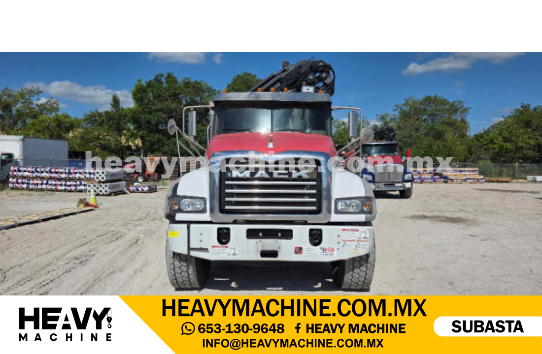 Grúa Articulada 2016 MACK GU713