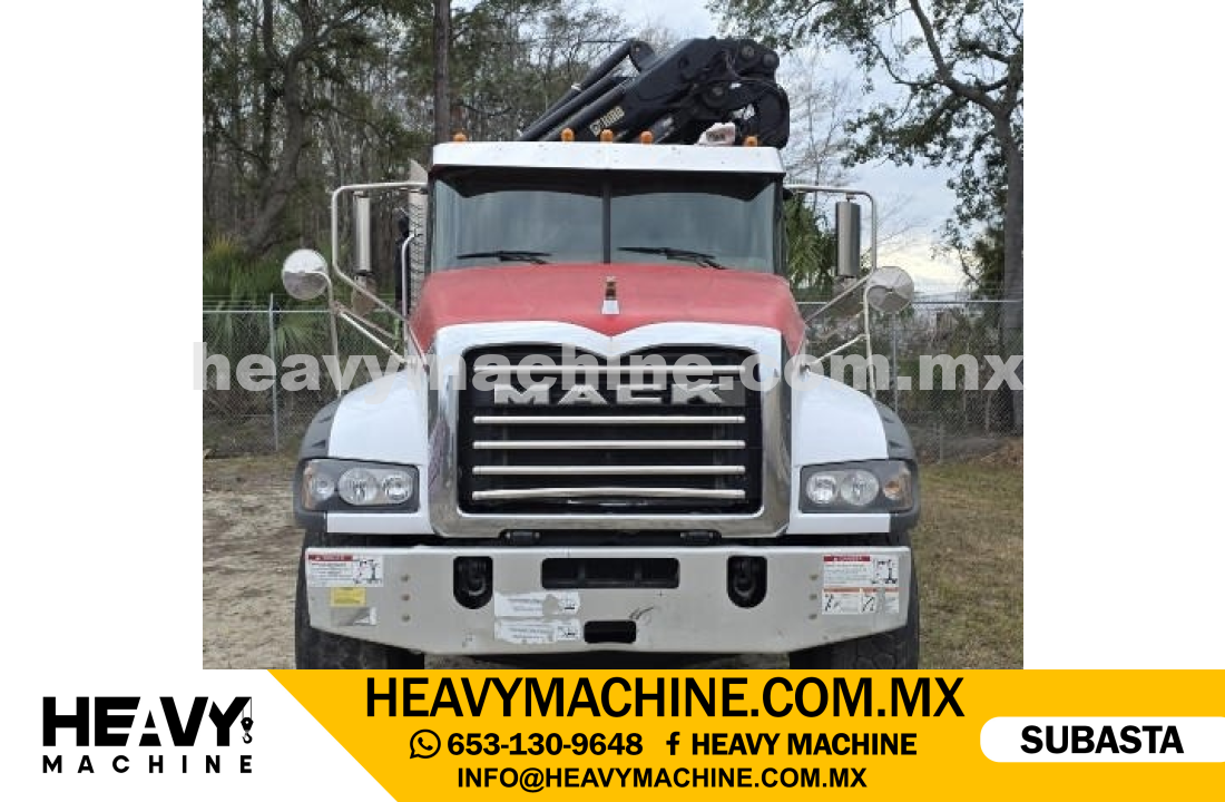 Grúa Articulada 2016 MACK GU713