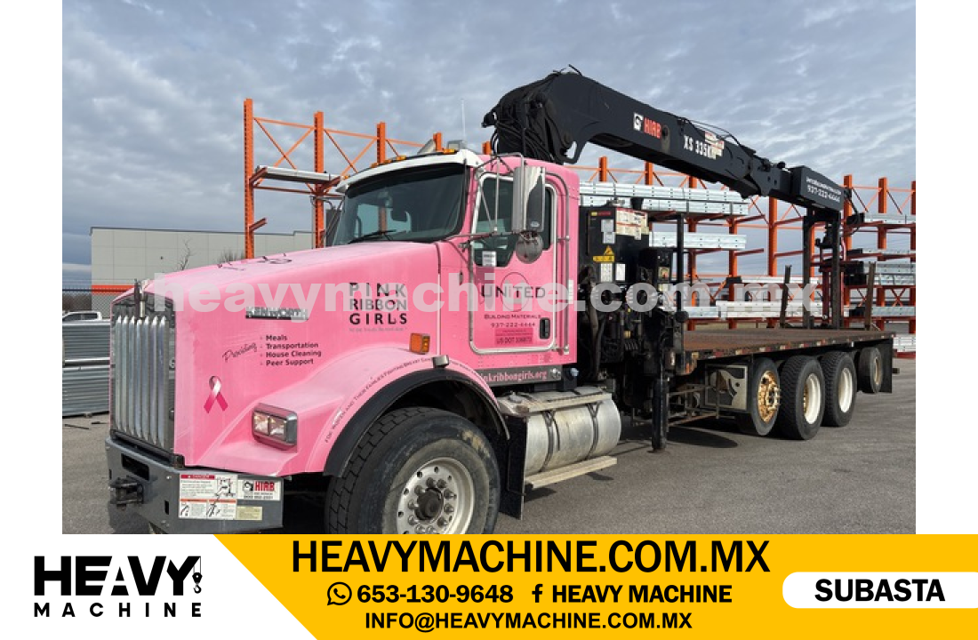 Grúa Articulada 2017 KENWORTH T-800 10x4