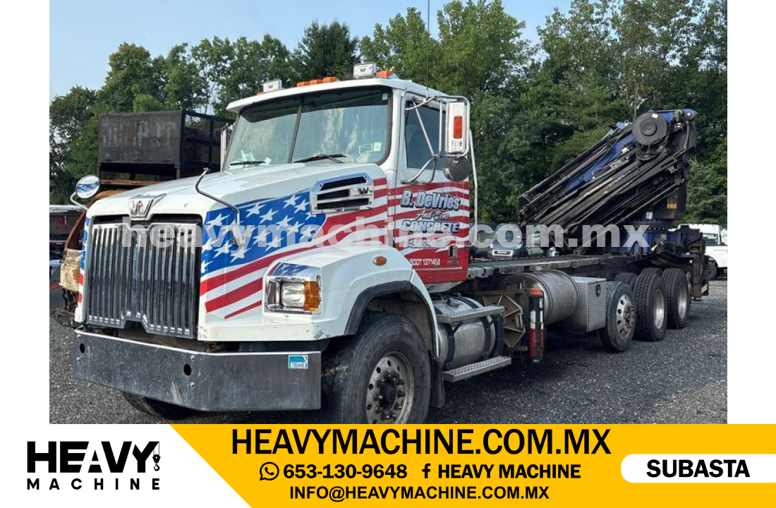 Grúa Articulada 2017 WESTERN STAR 4700