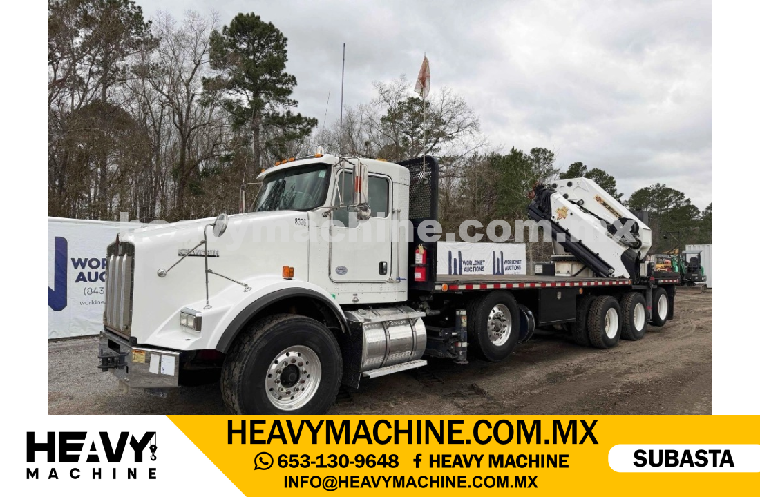 Grúa Articulada 2018 KENWORTH t800