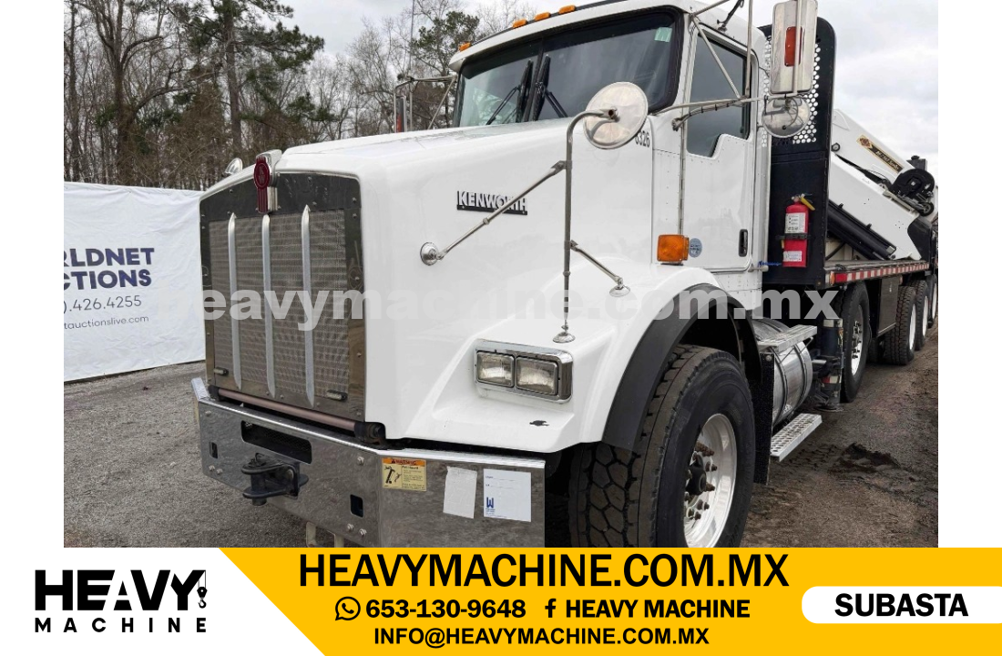 Grúa Articulada 2018 KENWORTH t800