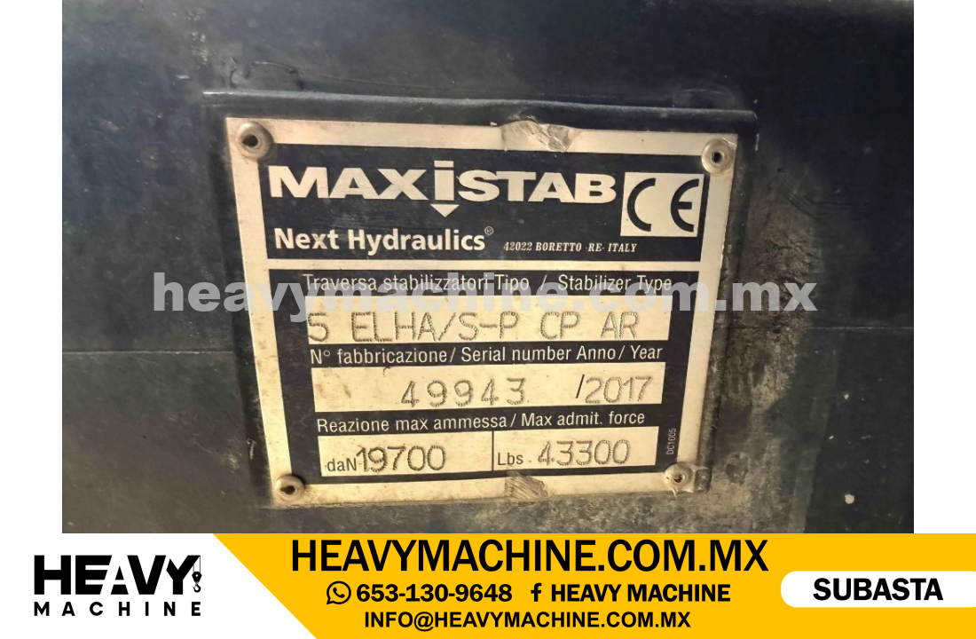 Grúa Articulada 2018 KENWORTH t800