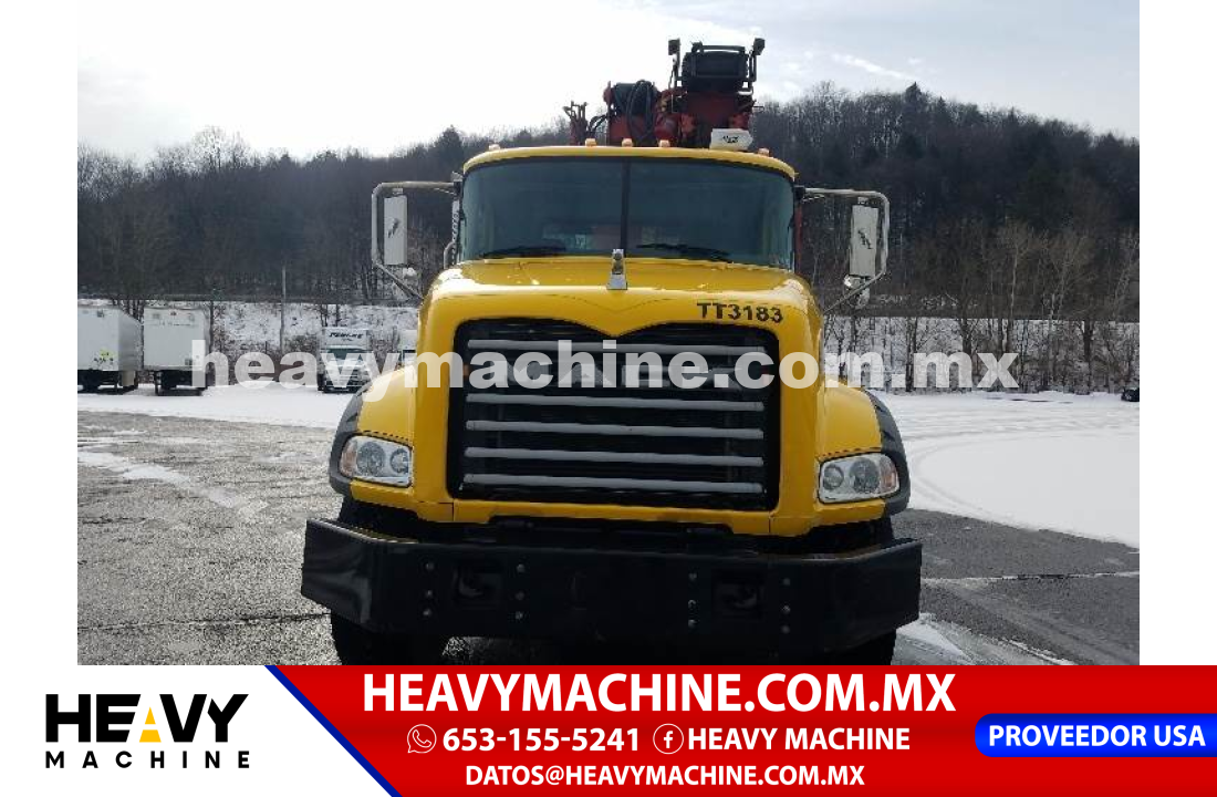 Grúa Articulada 2018 MACK Granite GU813