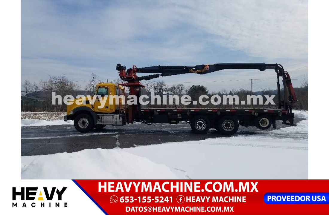 Grúa Articulada 2018 MACK Granite GU813