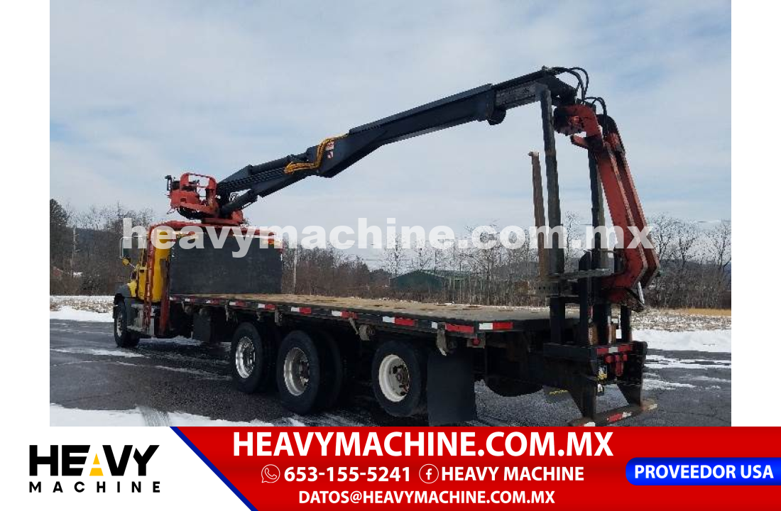 Grúa Articulada 2018 MACK Granite GU813