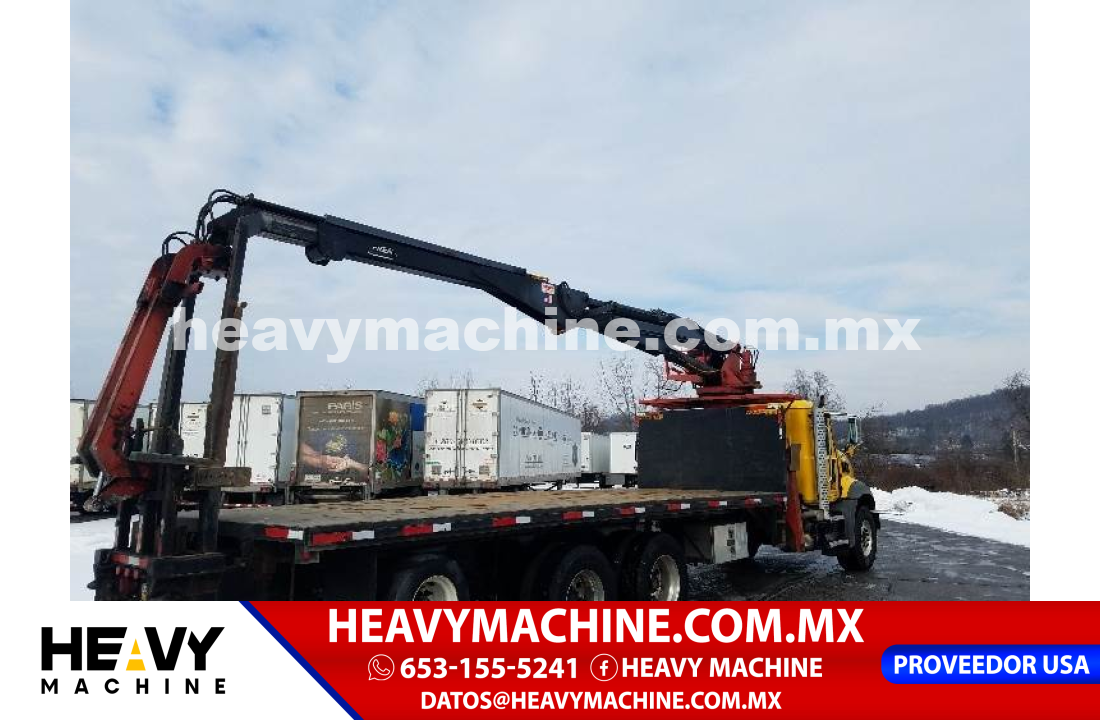 Grúa Articulada 2018 MACK Granite GU813