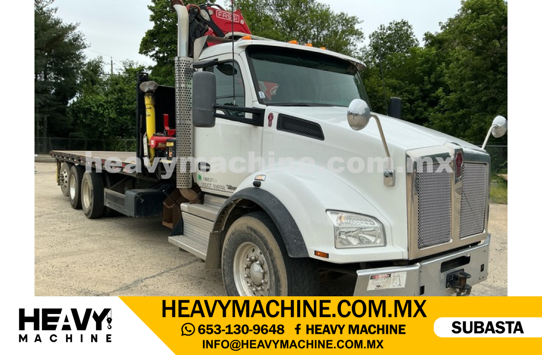 Grúa Articulada 2019 KENWORTH T880 8x4